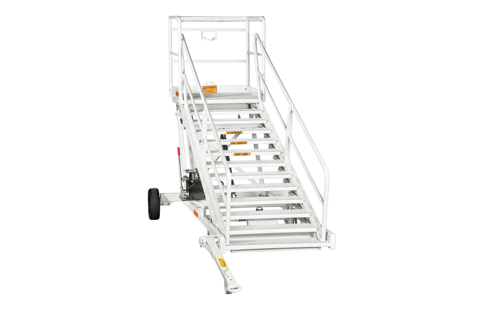 Below The Wing Fueling Stairs