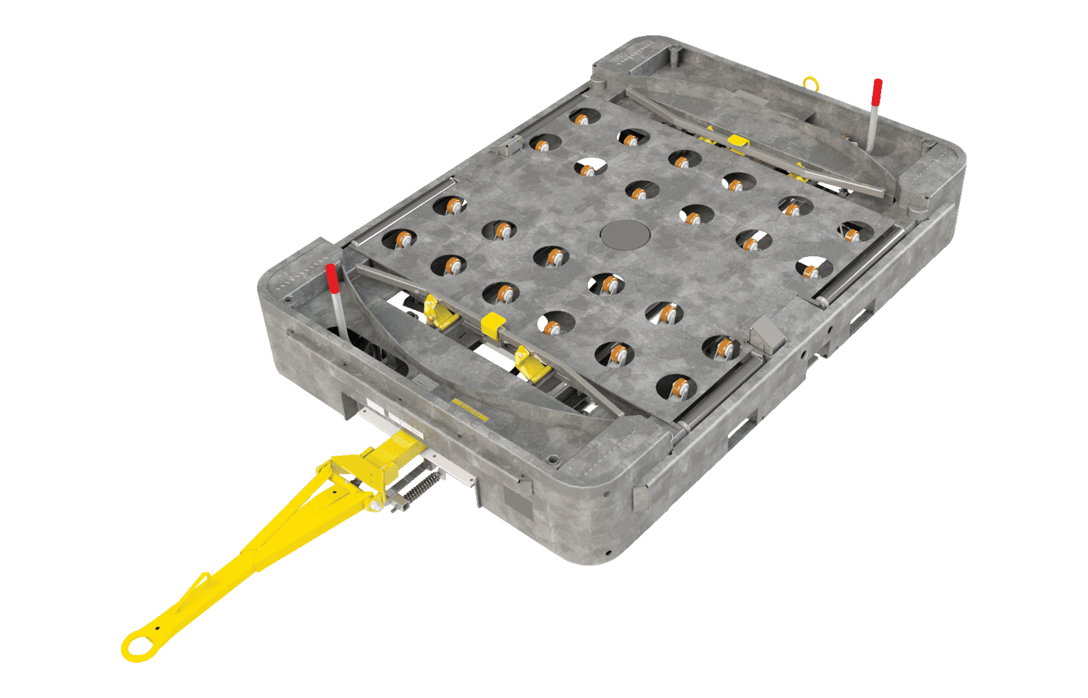 Caster Bed Container Dolly